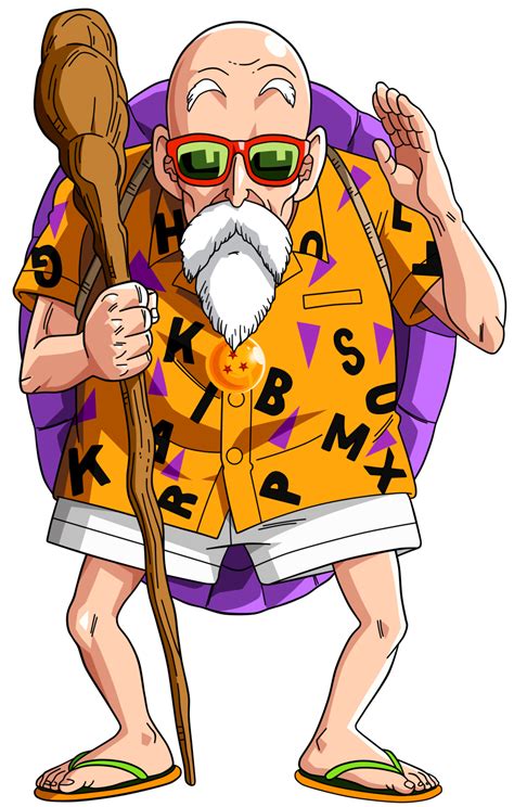 master roshi.|master roshi wife.